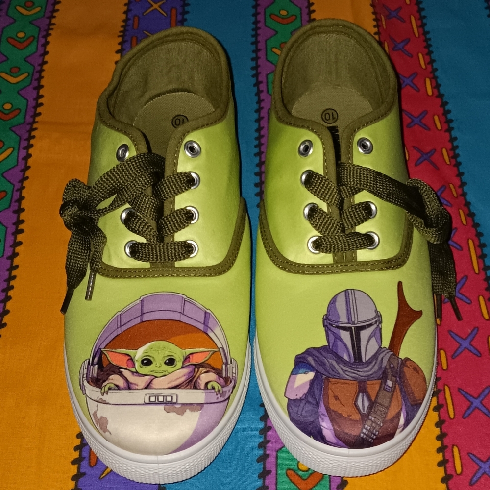 Star Wars Mandalorian Shoes Sneakers Baby Yoda
